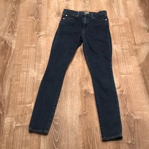 High rise jeans